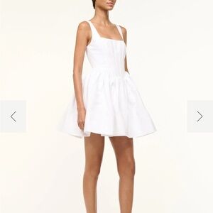 STAUD LANDSCAPE DRESS 

Elegant White Dress